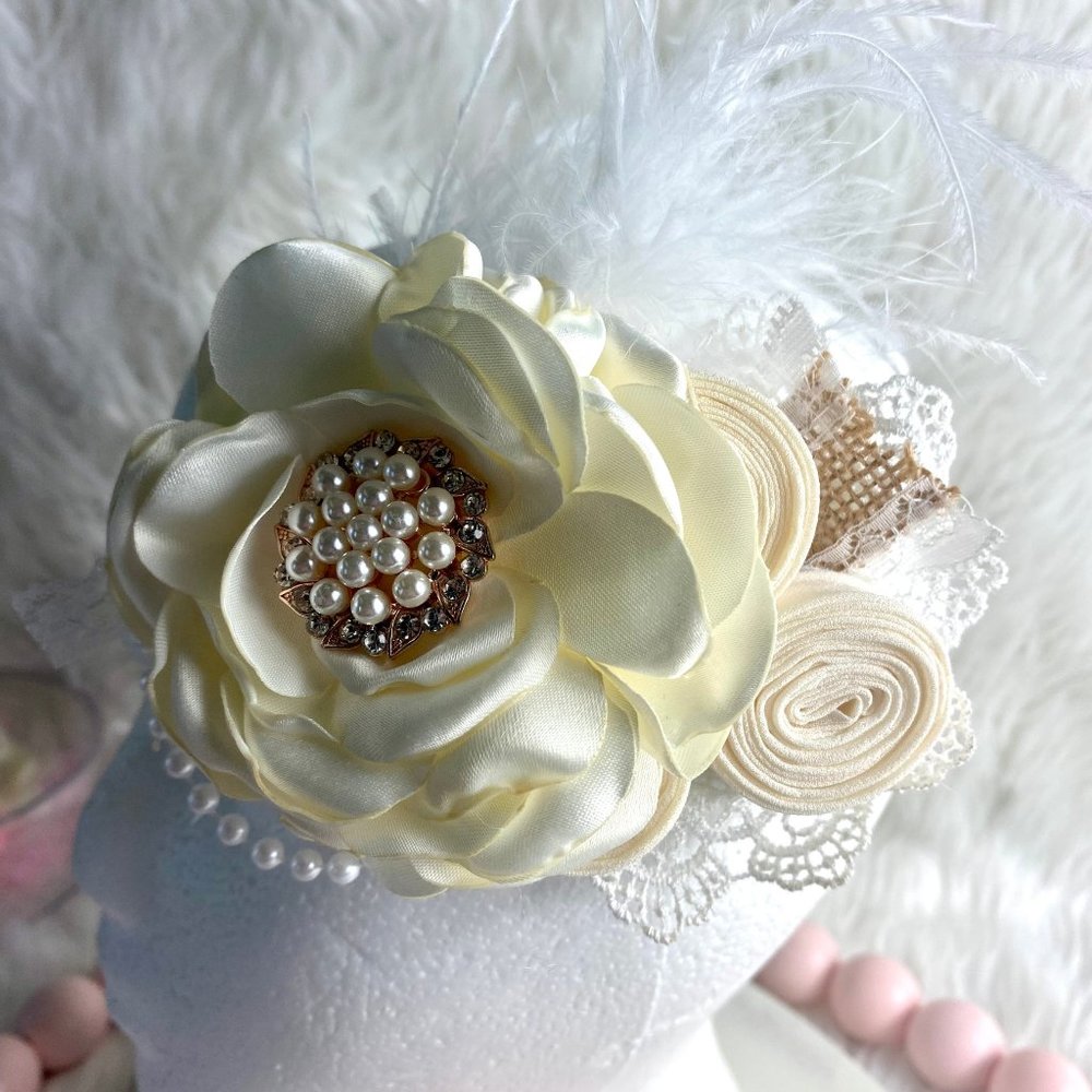 Flower Turban Headband, Newborn Girl Gift , Head Wraps